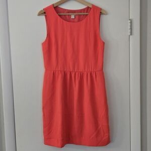J. Crew Bright Sleeveless Office Dress Pink Size 8